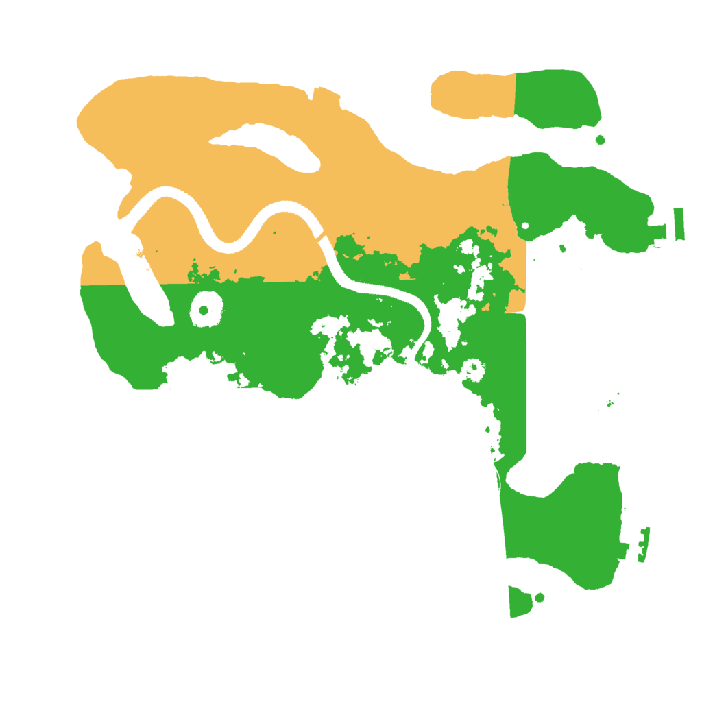 Biome Rust Map: Procedural Map, Size: 3000, Seed: 501254196