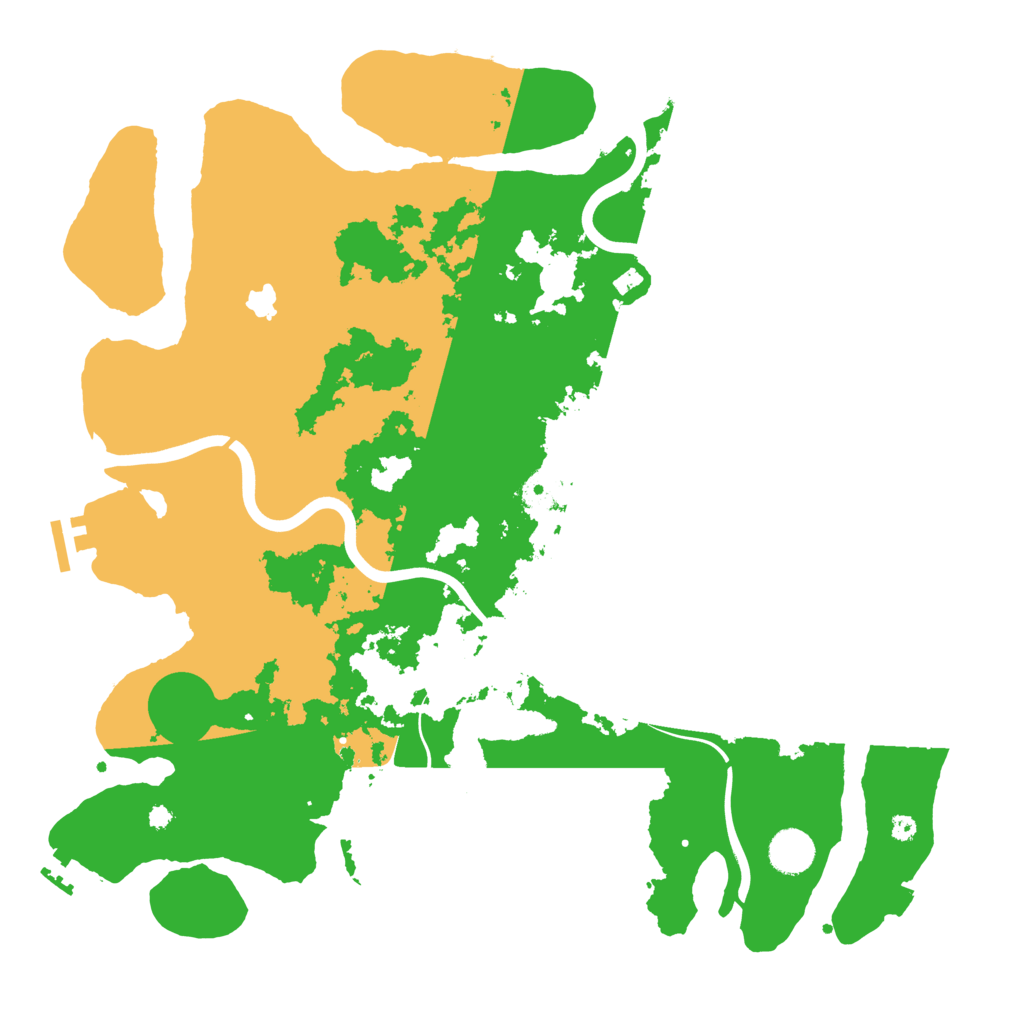 Biome Rust Map: Procedural Map, Size: 4000, Seed: 1411577086