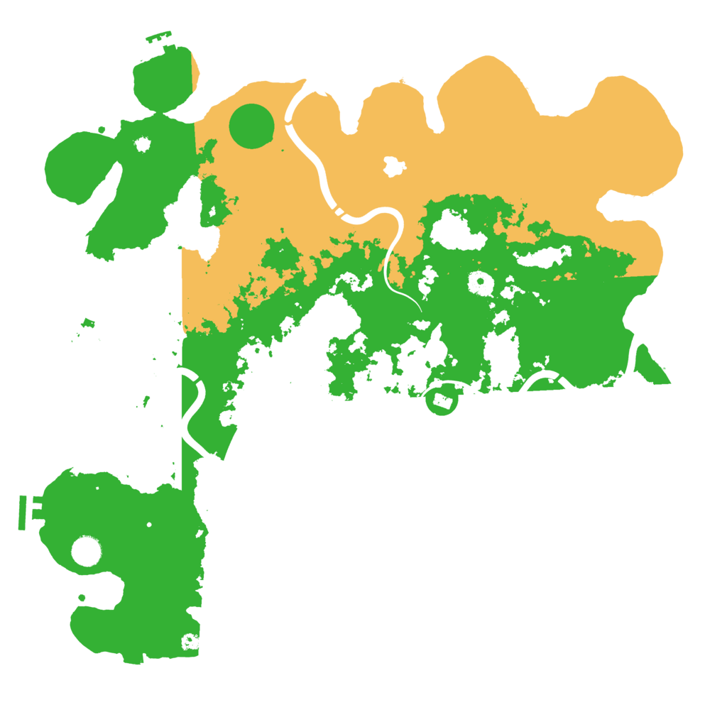 Biome Rust Map: Procedural Map, Size: 4250, Seed: 379833604
