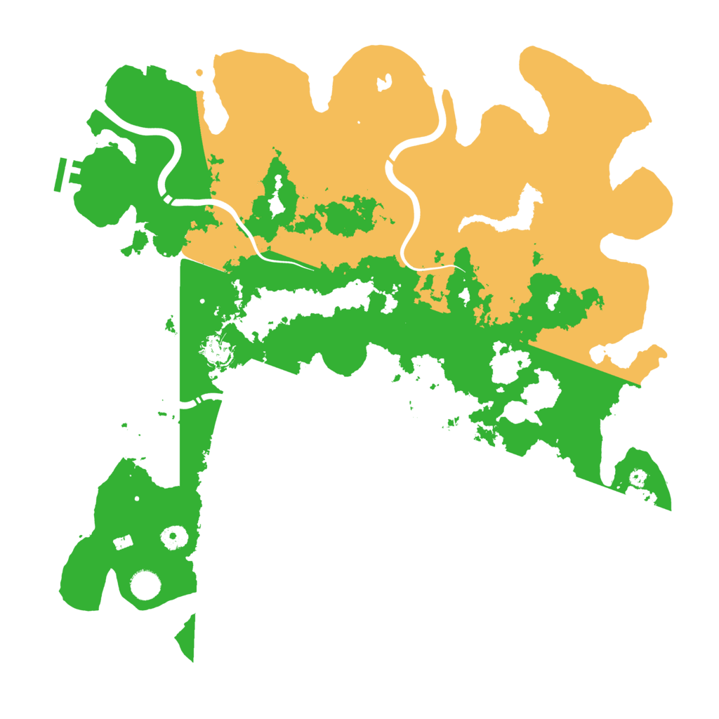 Biome Rust Map: Procedural Map, Size: 4250, Seed: 396913278