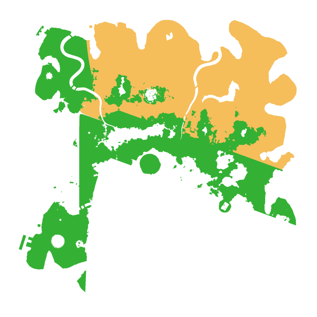 Biome Rust Map: Procedural Map, Size: 4250, Seed: 396913278