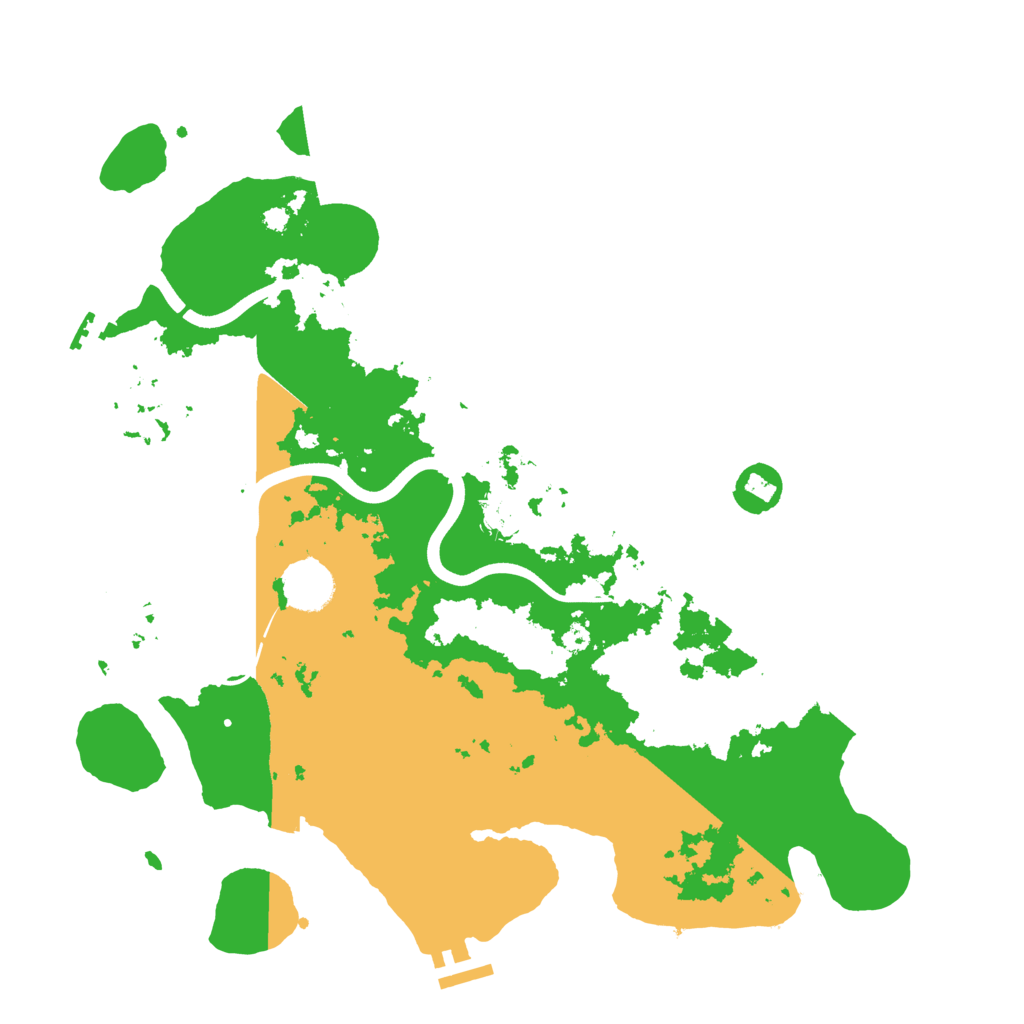 Biome Rust Map: Procedural Map, Size: 3750, Seed: 674786192