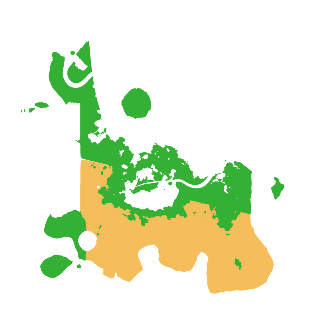 Biome Rust Map: Procedural Map, Size: 3100, Seed: 1915021007