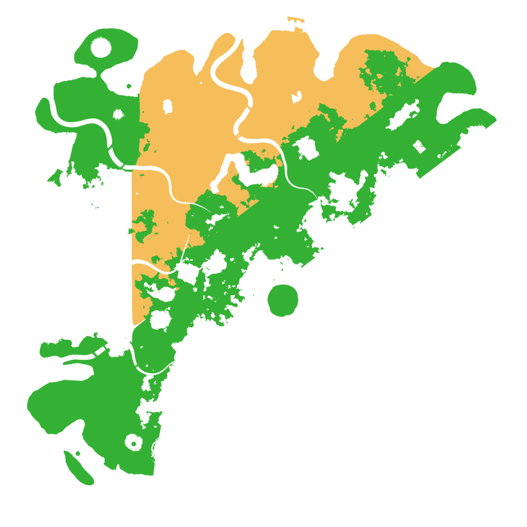 Biome Rust Map: Procedural Map, Size: 4600, Seed: 942272035