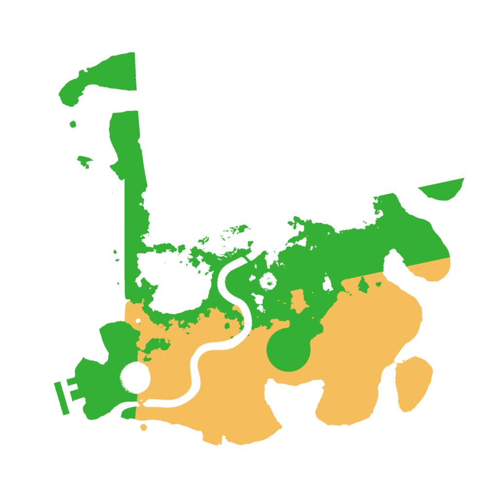 Biome Rust Map: Procedural Map, Size: 3000, Seed: 1092327739