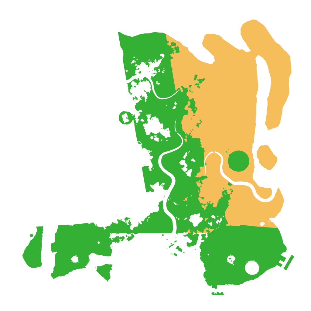 Biome Rust Map: Procedural Map, Size: 3900, Seed: 1668696067