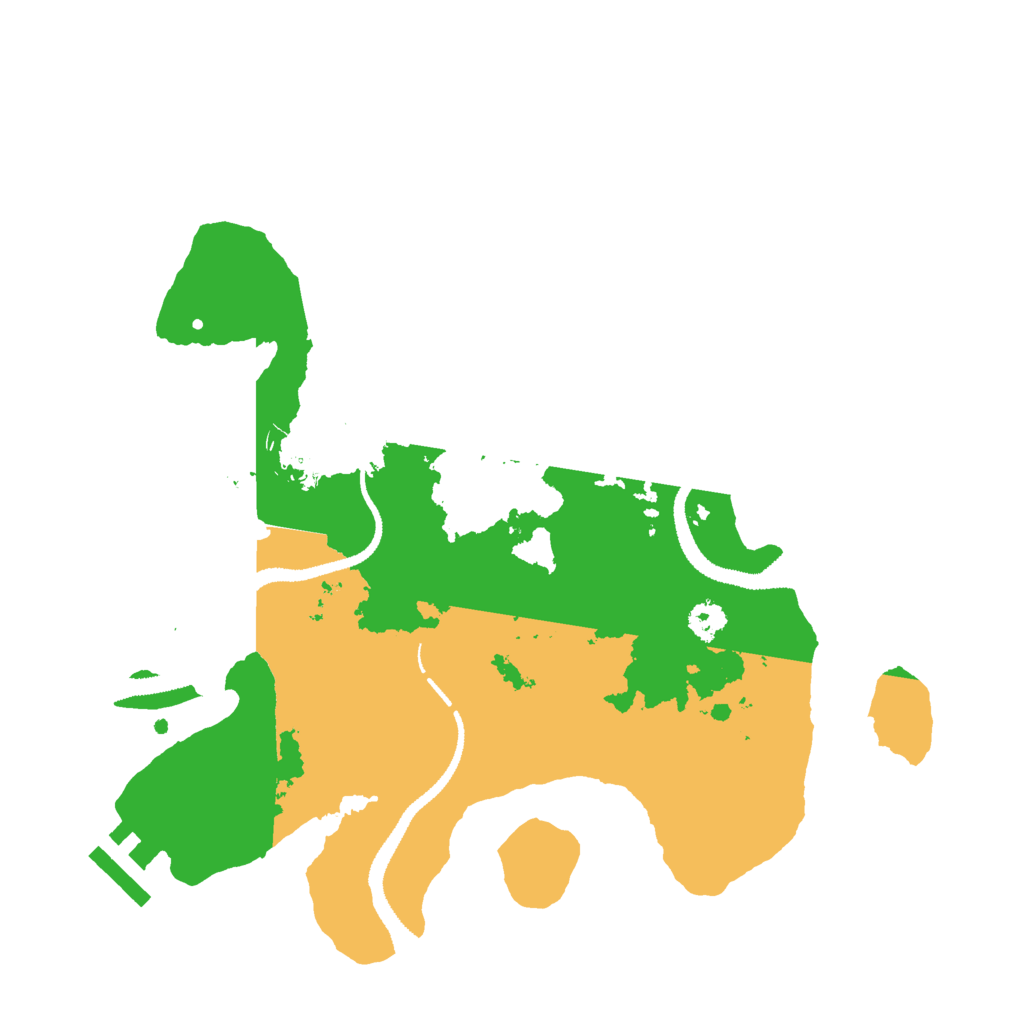 Biome Rust Map: Procedural Map, Size: 2800, Seed: 715422840