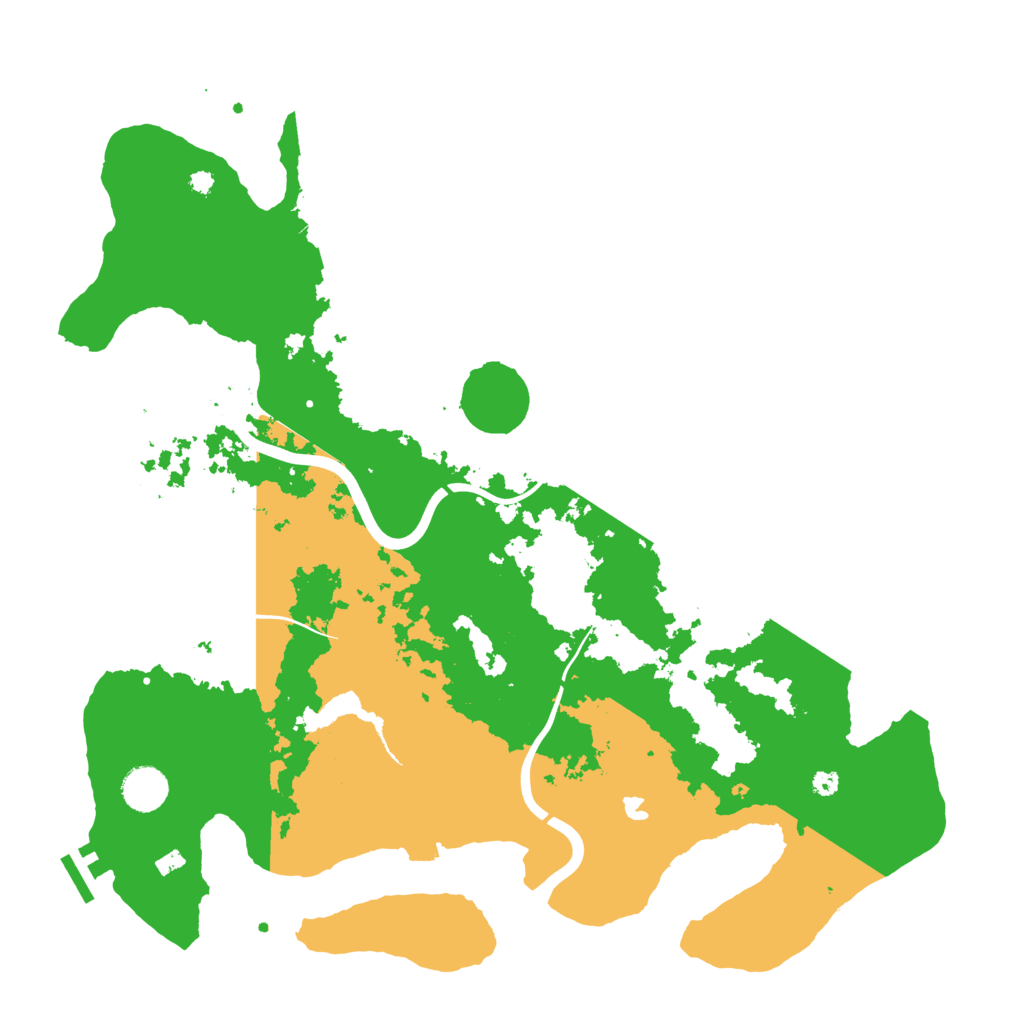 Biome Rust Map: Procedural Map, Size: 4000, Seed: 204211670