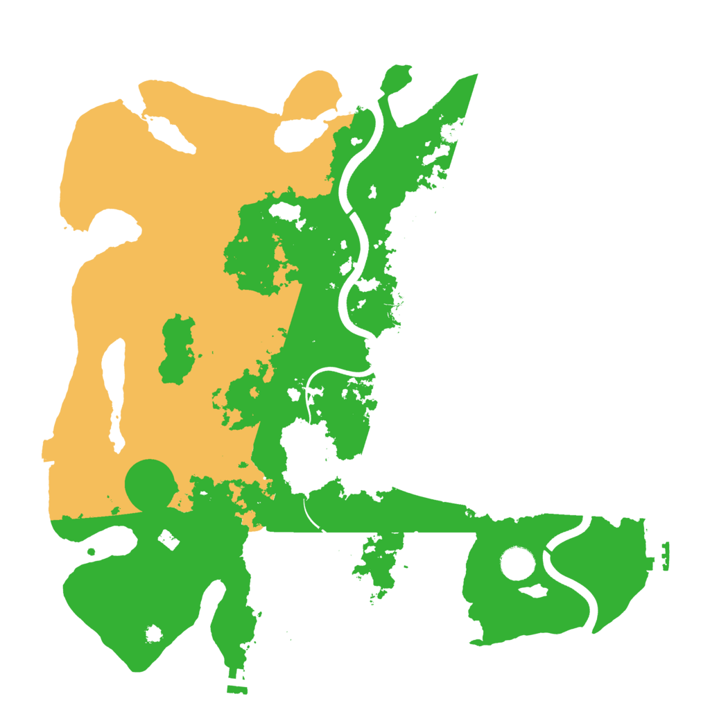 Biome Rust Map: Procedural Map, Size: 3750, Seed: 1138061318
