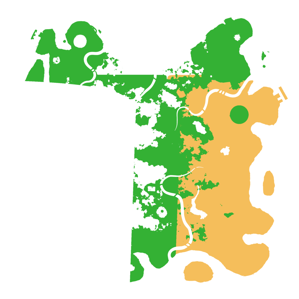 Biome Rust Map: Procedural Map, Size: 4250, Seed: 609867270