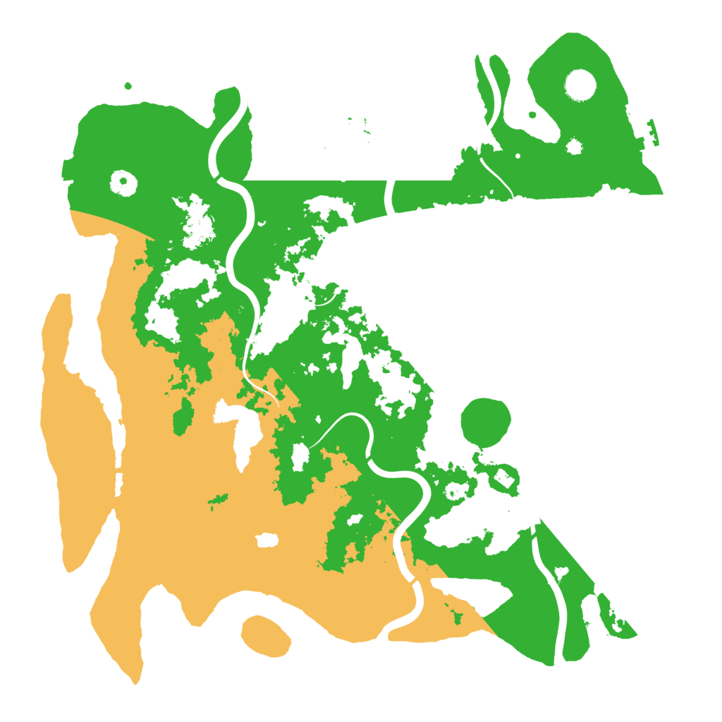 Biome Rust Map: Procedural Map, Size: 4050, Seed: 818828685
