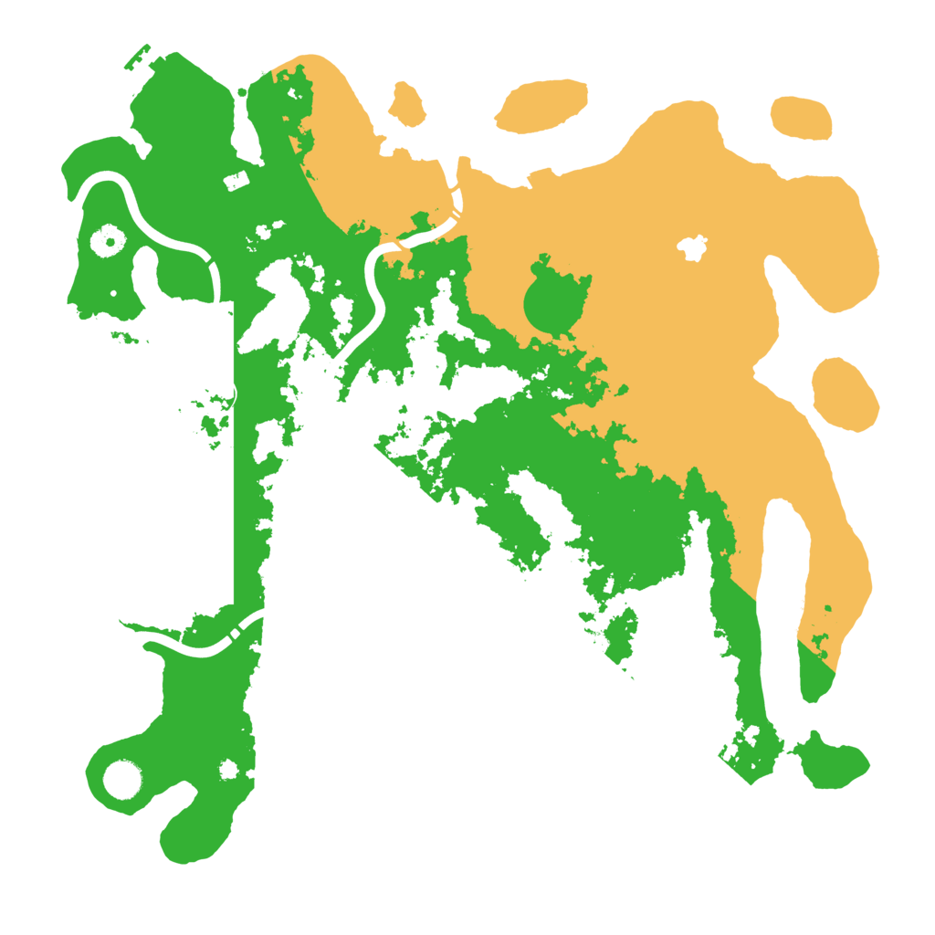 Biome Rust Map: Procedural Map, Size: 4250, Seed: 559959591