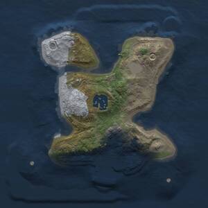 Thumbnail Rust Map: Procedural Map, Size: 2000, Seed: 111620807, 4 Monuments