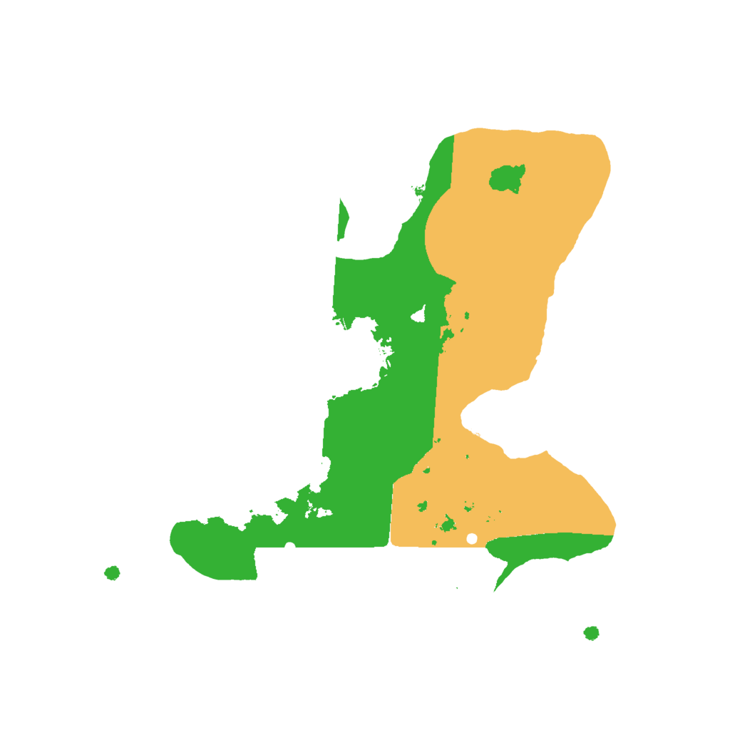 Biome Rust Map: Procedural Map, Size: 2000, Seed: 111620807