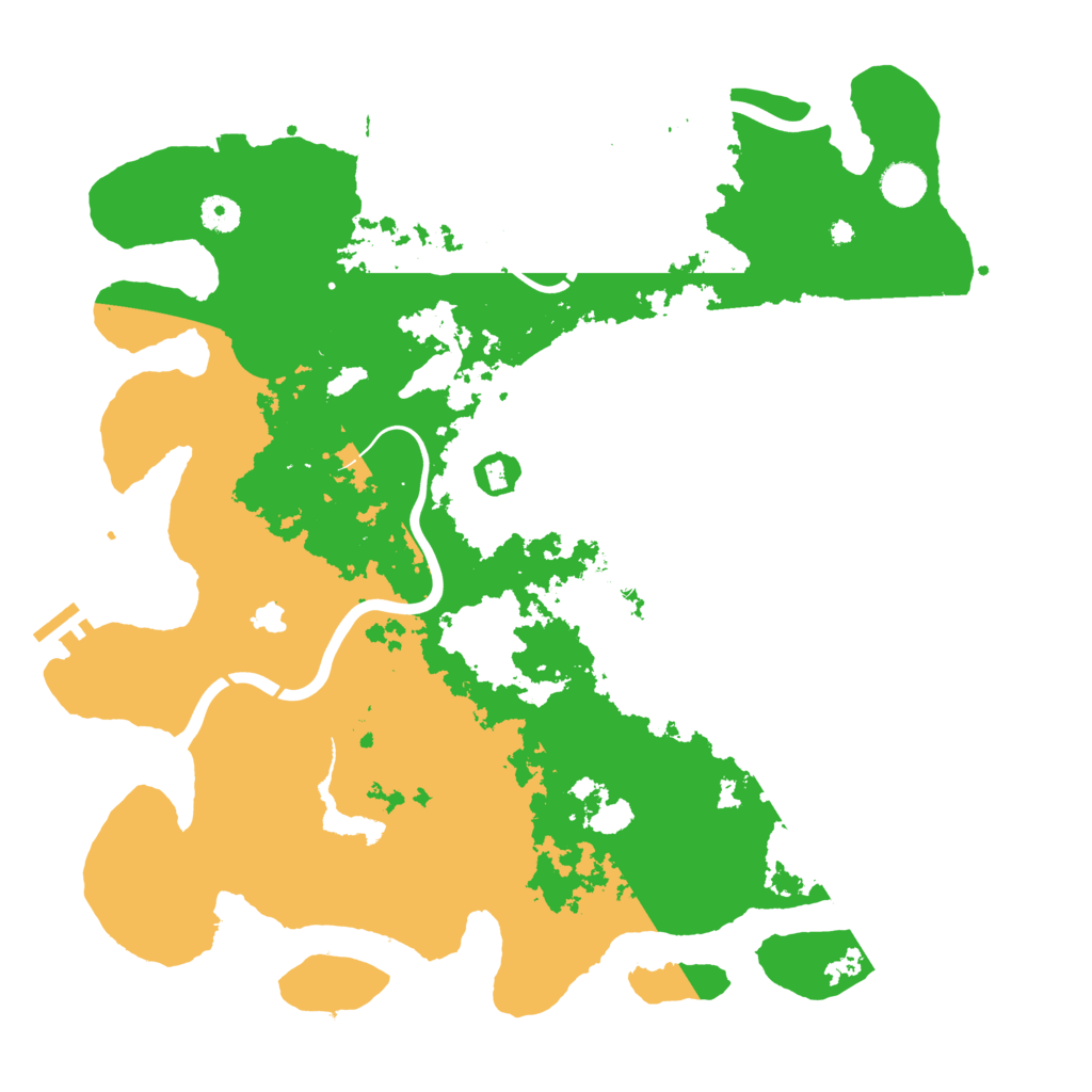 Biome Rust Map: Procedural Map, Size: 4250, Seed: 745268