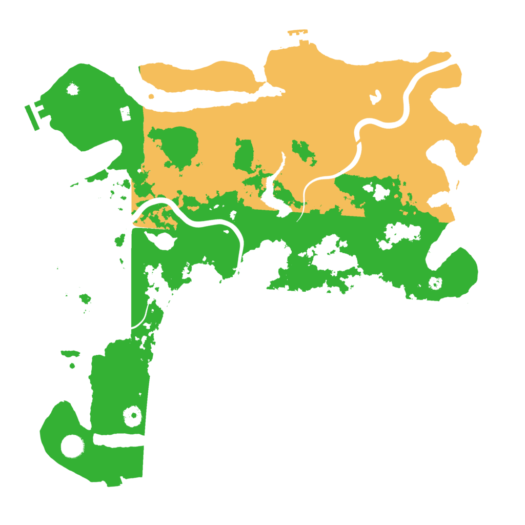 Biome Rust Map: Procedural Map, Size: 4000, Seed: 1257002017