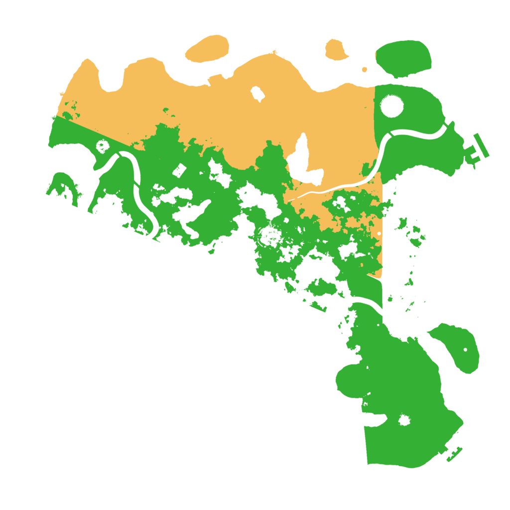 Biome Rust Map: Procedural Map, Size: 4000, Seed: 648267