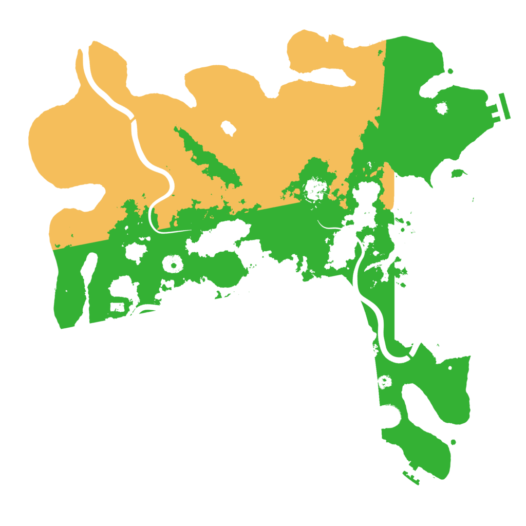 Biome Rust Map: Procedural Map, Size: 4000, Seed: 1814423915