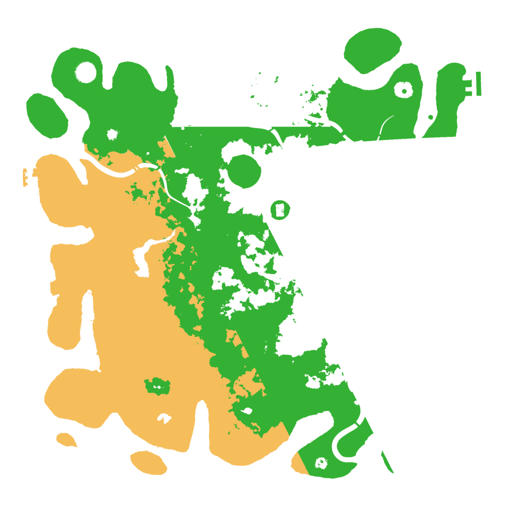 Biome Rust Map: Procedural Map, Size: 4250, Seed: 210477571