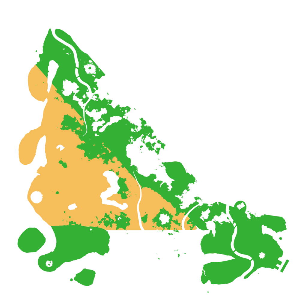 Biome Rust Map: Procedural Map, Size: 4500, Seed: 5687213