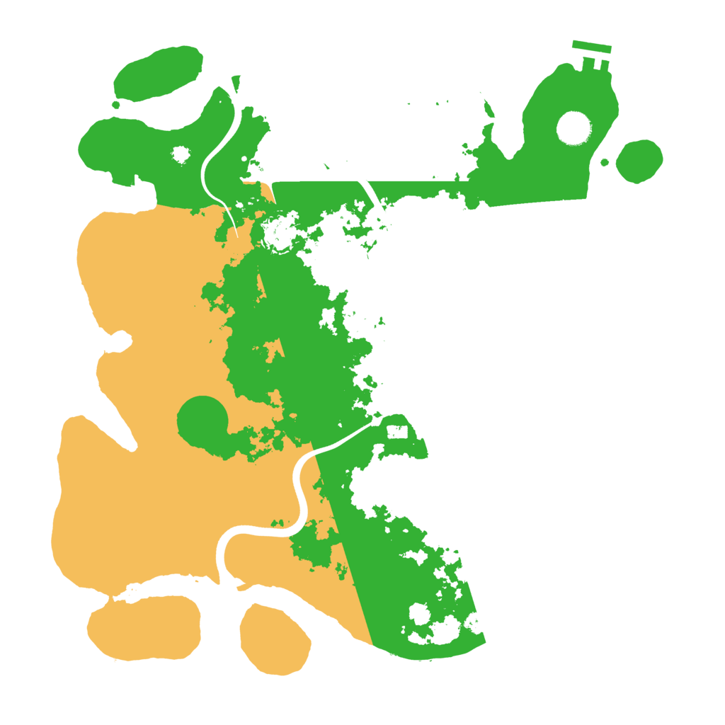 Biome Rust Map: Procedural Map, Size: 3750, Seed: 104017539