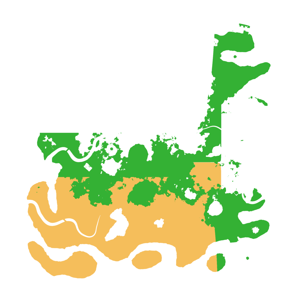 Biome Rust Map: Procedural Map, Size: 4000, Seed: 155428452