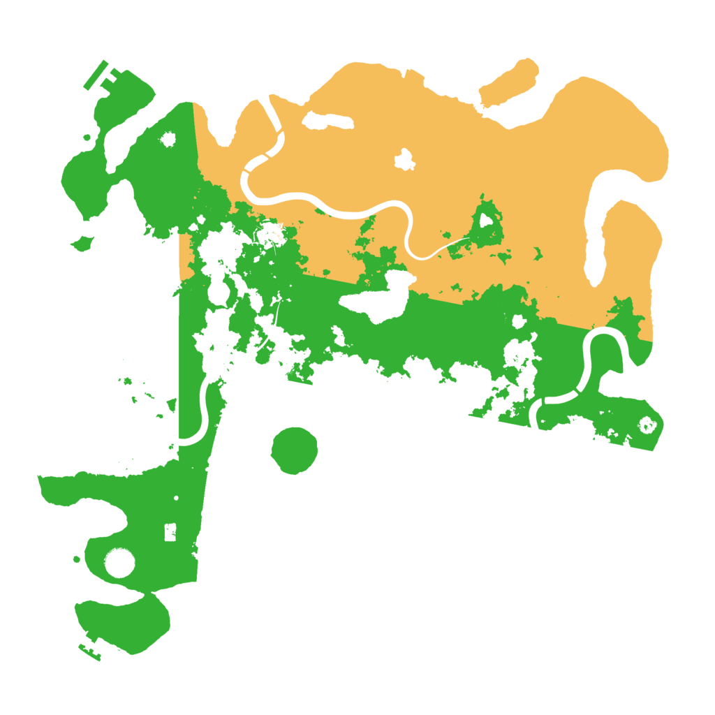 Biome Rust Map: Procedural Map, Size: 4250, Seed: 7720067