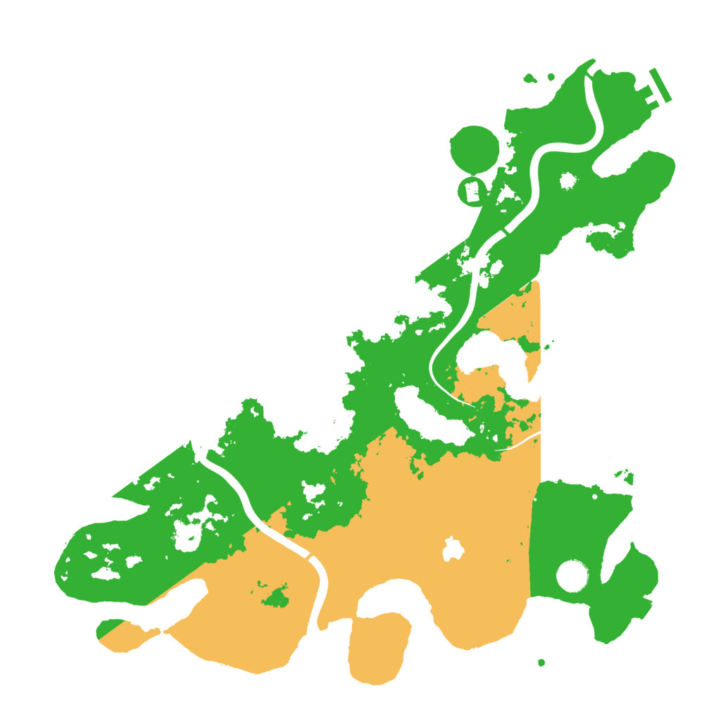 Biome Rust Map: Procedural Map, Size: 4000, Seed: 1704228978