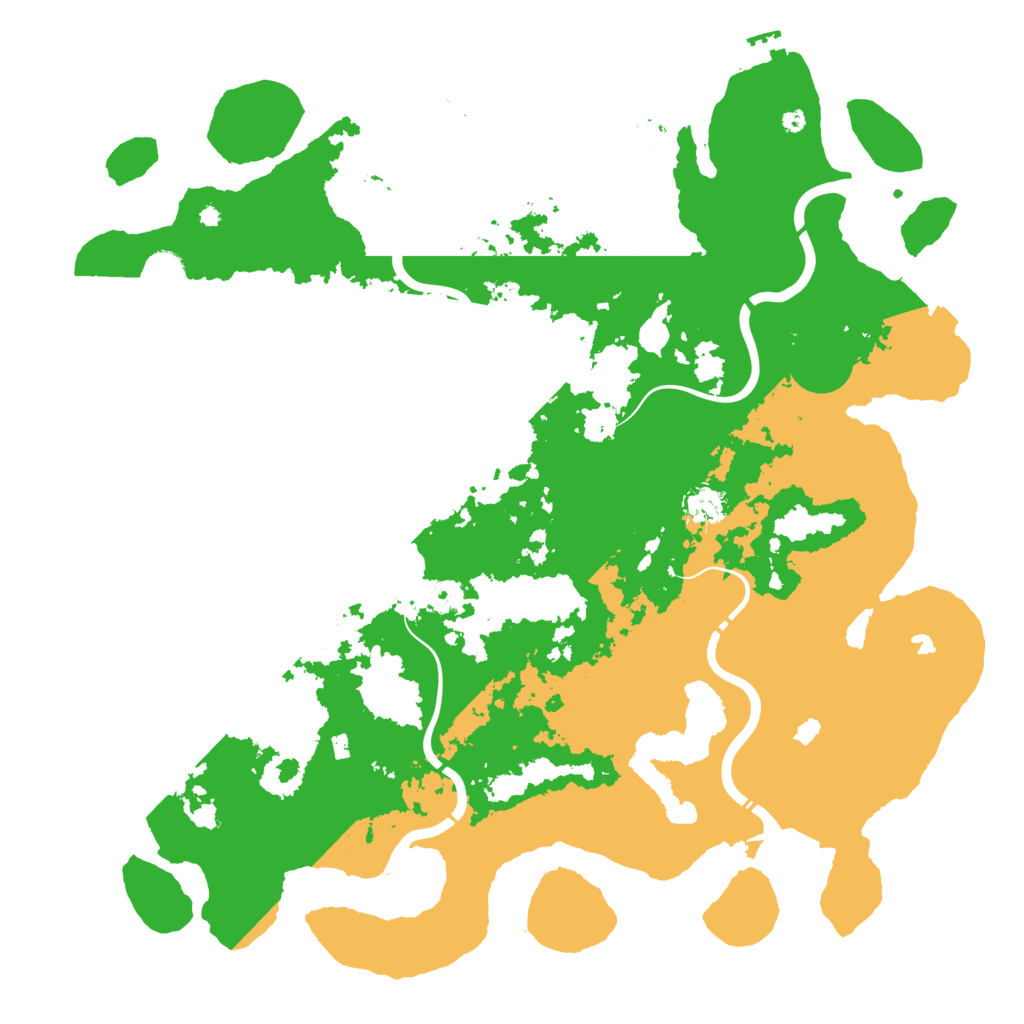 Biome Rust Map: Procedural Map, Size: 4500, Seed: 1239663939