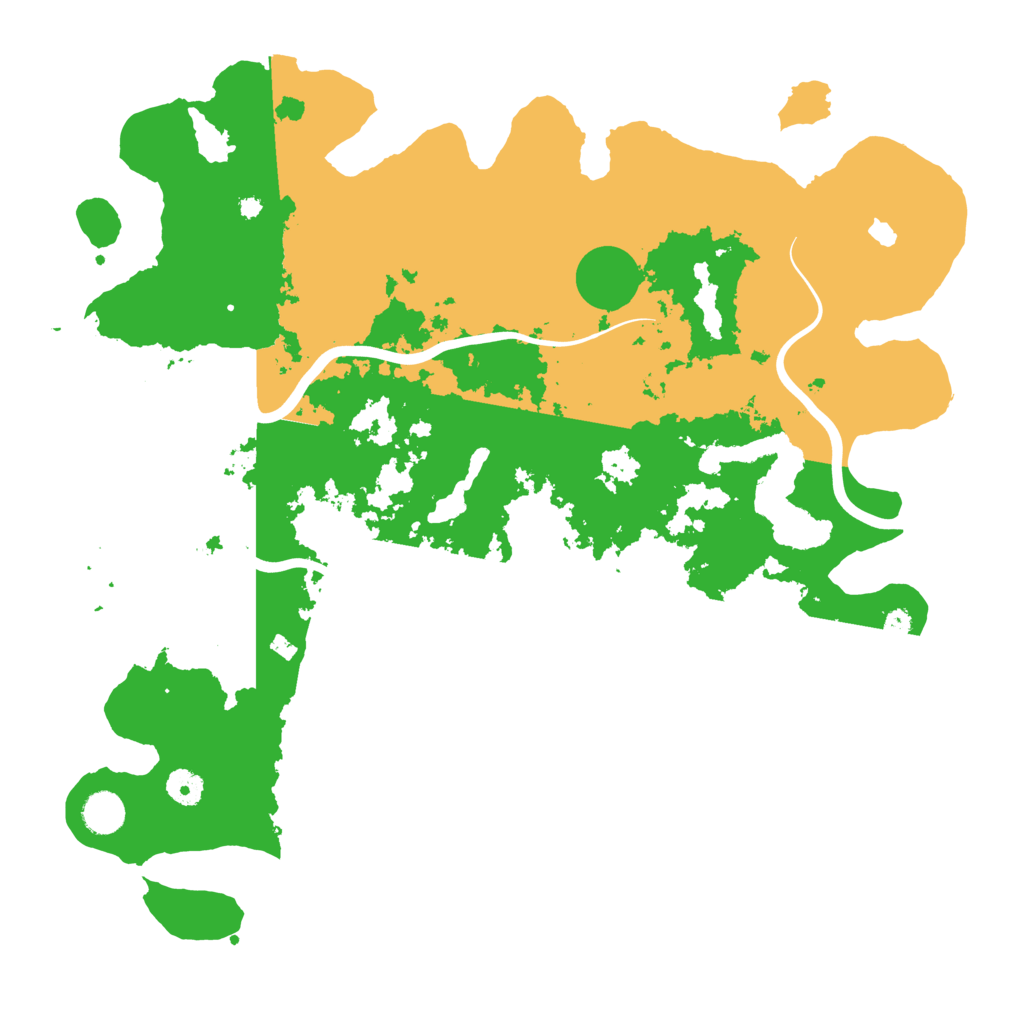 Biome Rust Map: Procedural Map, Size: 4250, Seed: 861941682