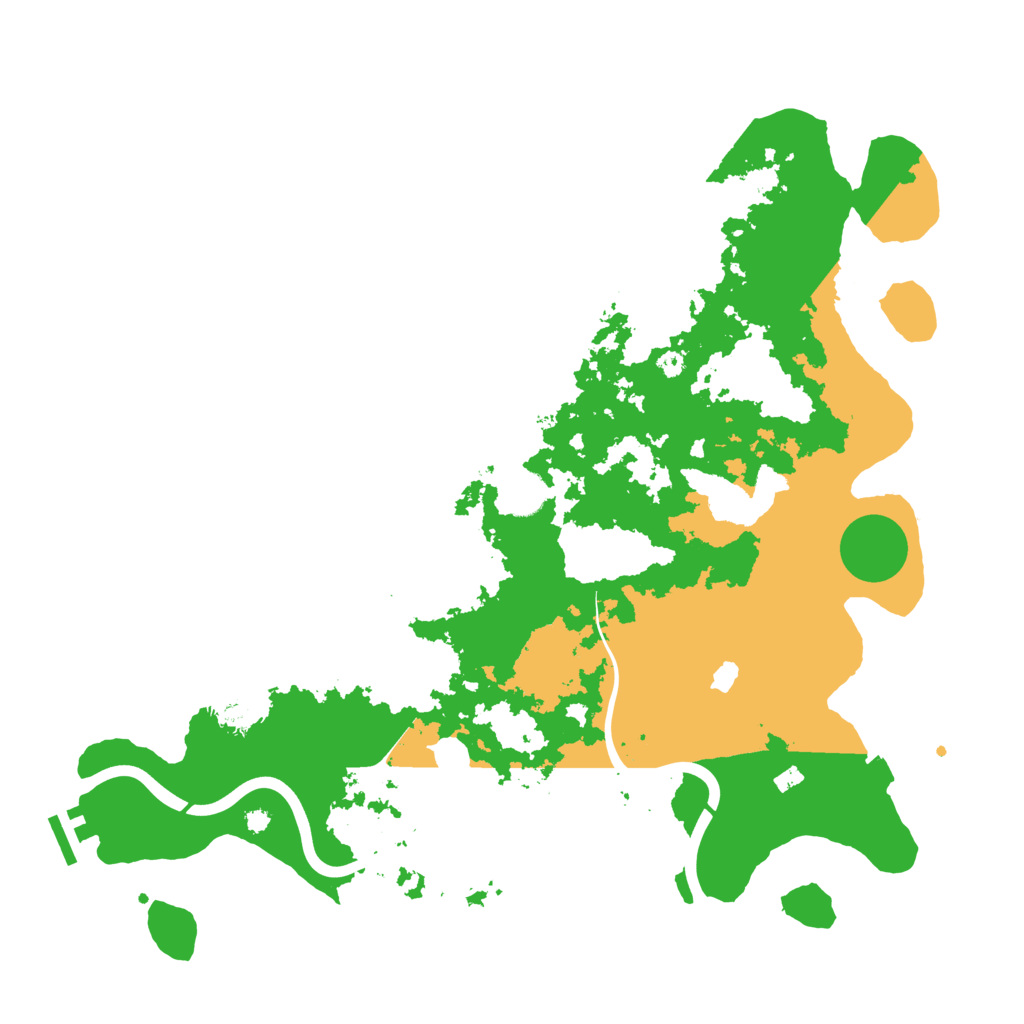 Biome Rust Map: Procedural Map, Size: 4000, Seed: 58163836
