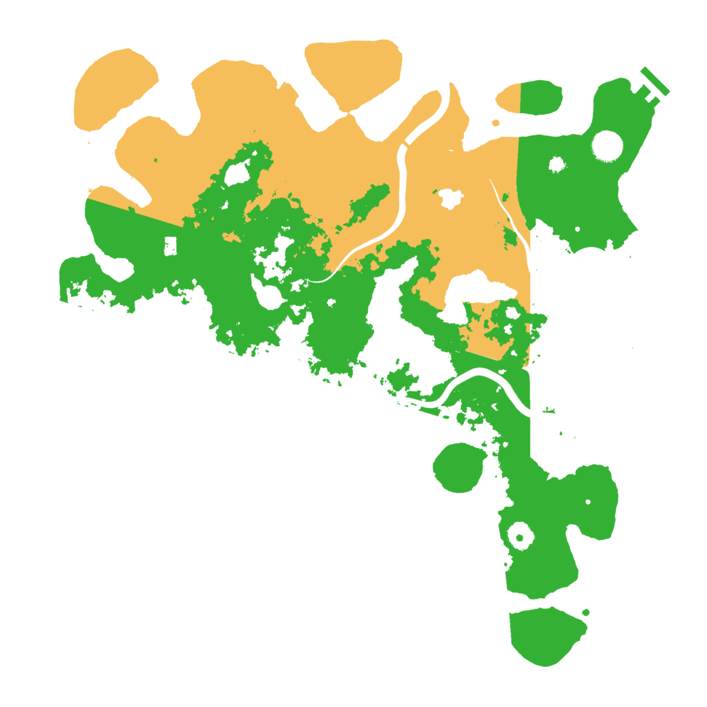 Biome Rust Map: Procedural Map, Size: 4000, Seed: 72625135