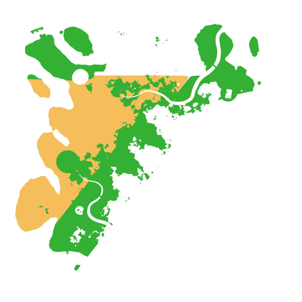 Biome Rust Map: Procedural Map, Size: 3500, Seed: 1792233460