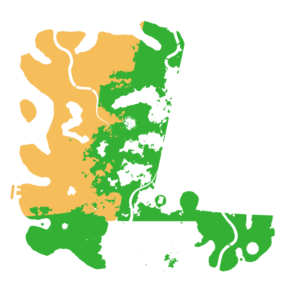 Biome Rust Map: Procedural Map, Size: 4250, Seed: 2010942235