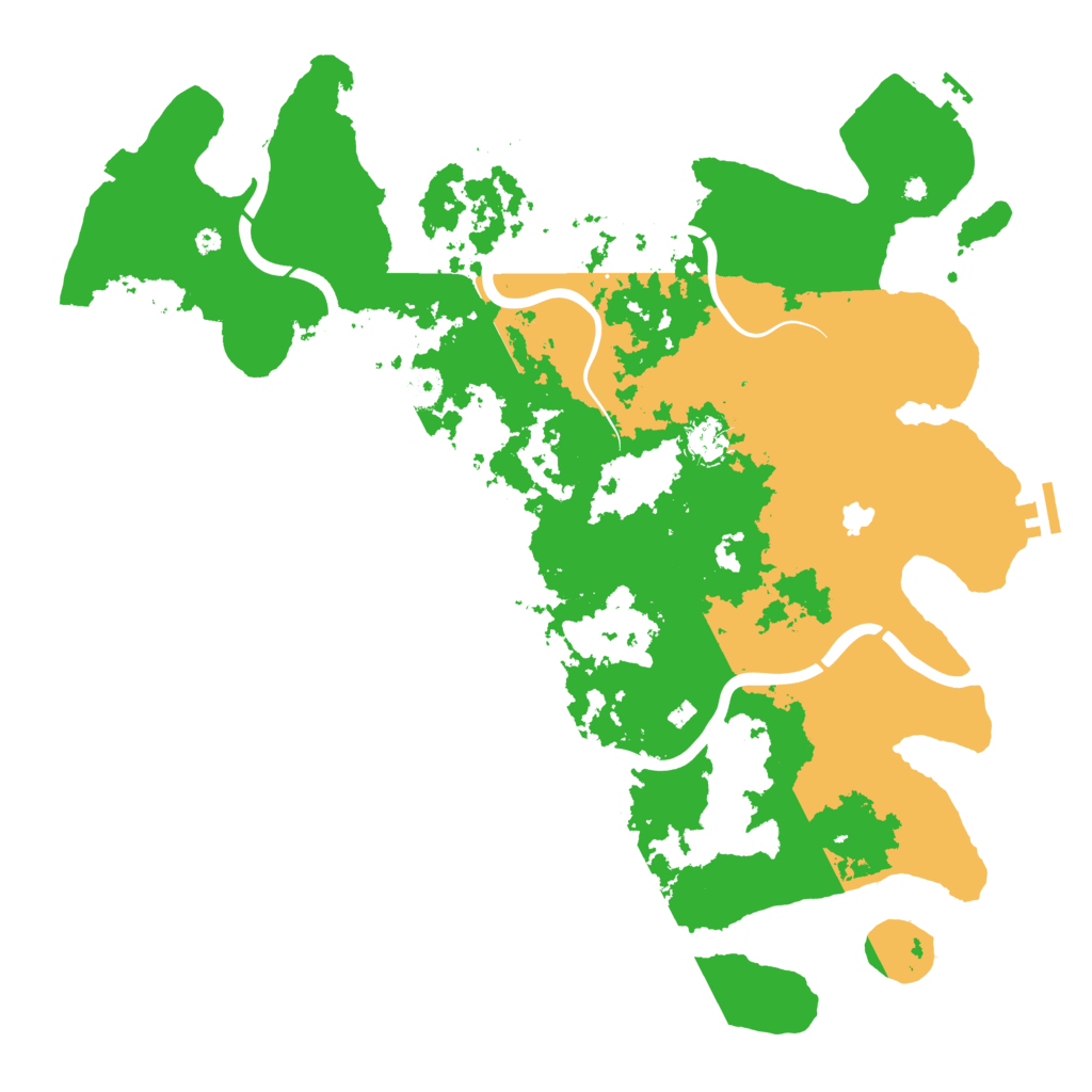 Biome Rust Map: Procedural Map, Size: 4300, Seed: 1550453790