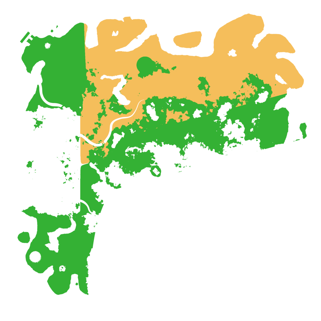 Biome Rust Map: Procedural Map, Size: 5000, Seed: 1074835864