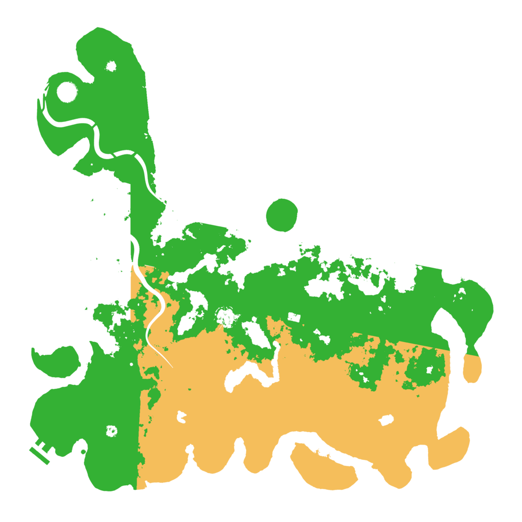 Biome Rust Map: Procedural Map, Size: 4500, Seed: 1640608265