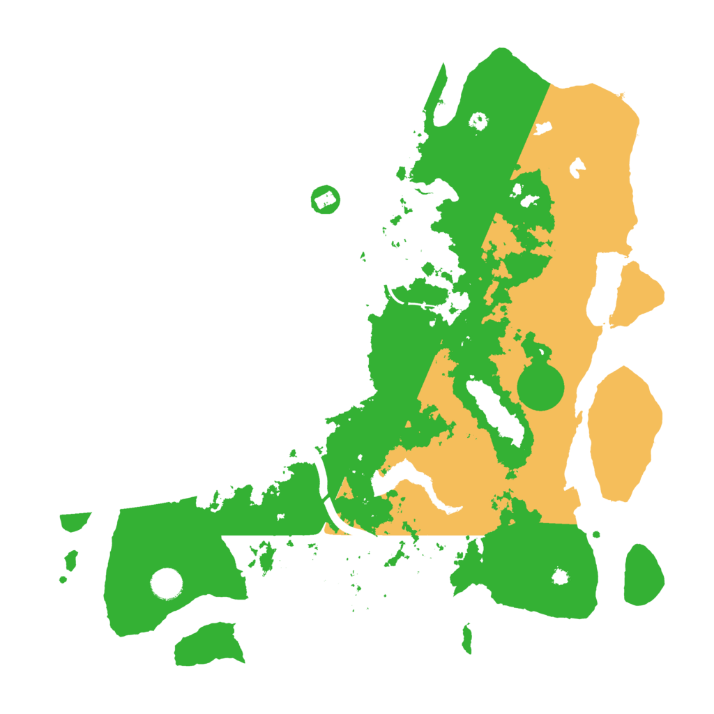 Biome Rust Map: Procedural Map, Size: 4000, Seed: 1002062883