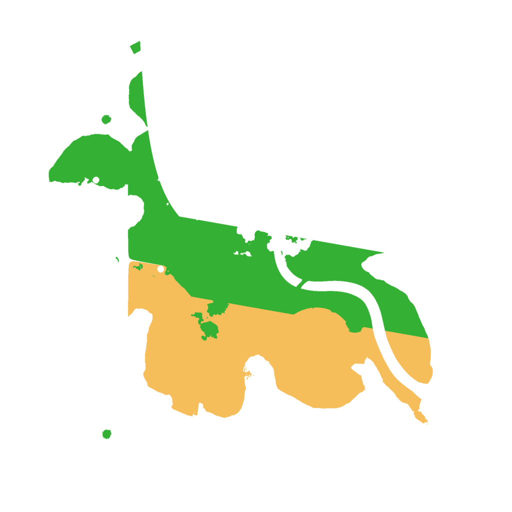 Biome Rust Map: Procedural Map, Size: 2250, Seed: 829892896