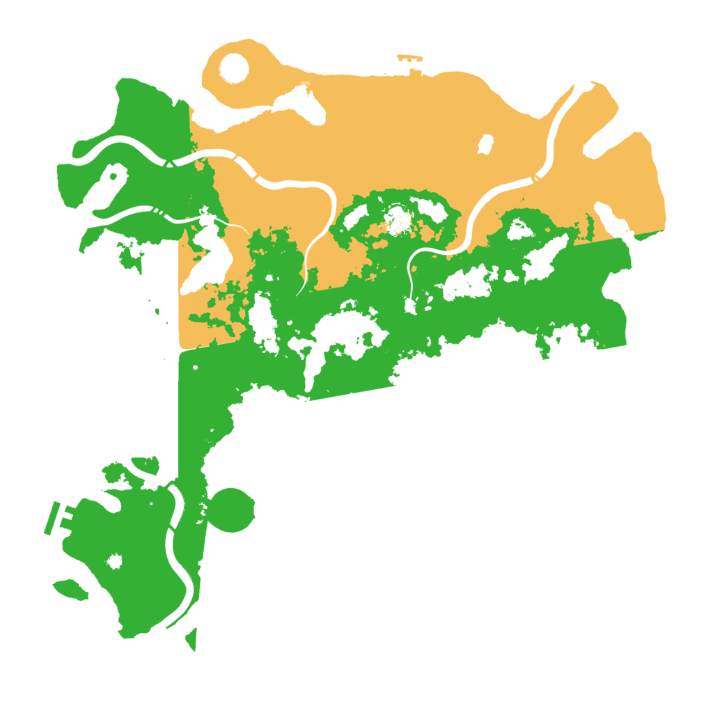 Biome Rust Map: Procedural Map, Size: 4250, Seed: 20066495