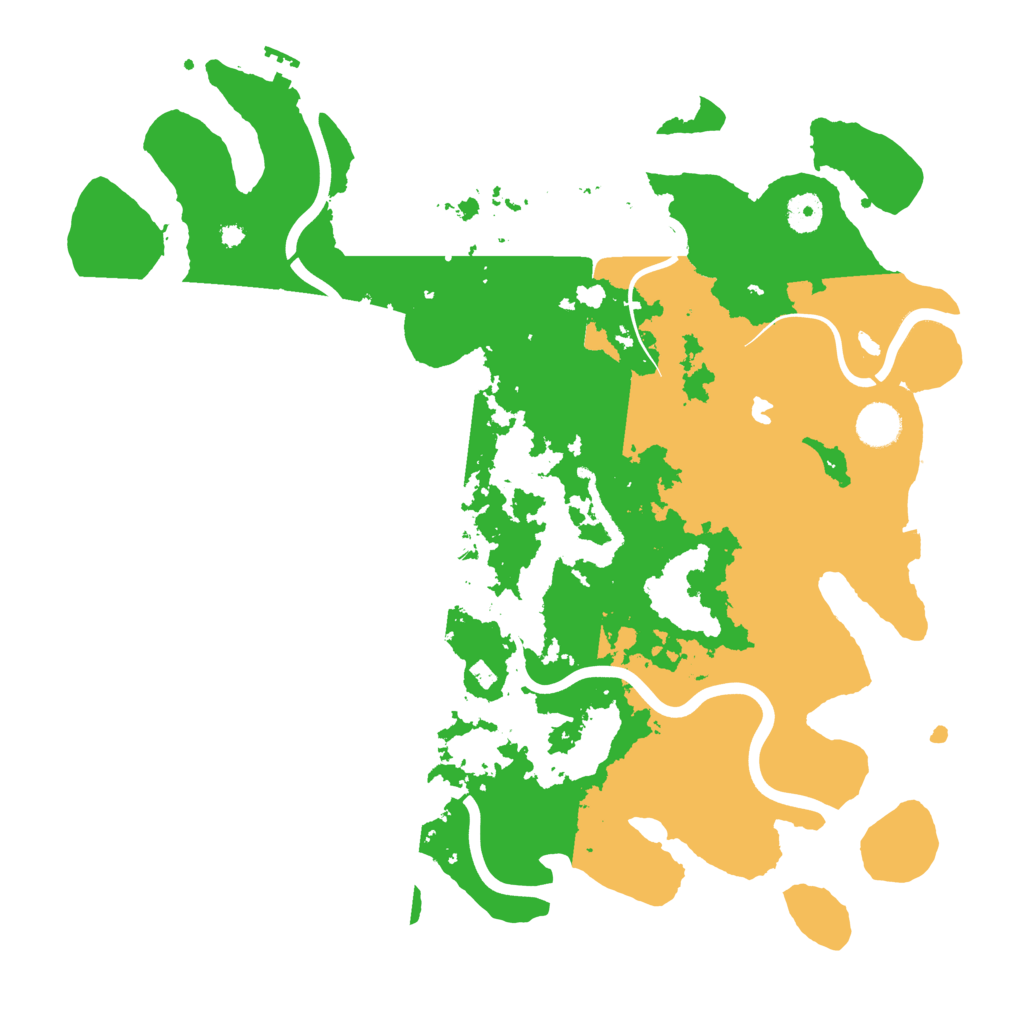 Biome Rust Map: Procedural Map, Size: 4050, Seed: 1390193599