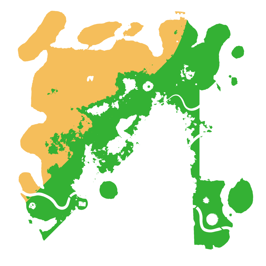 Biome Rust Map: Procedural Map, Size: 4000, Seed: 1218928738