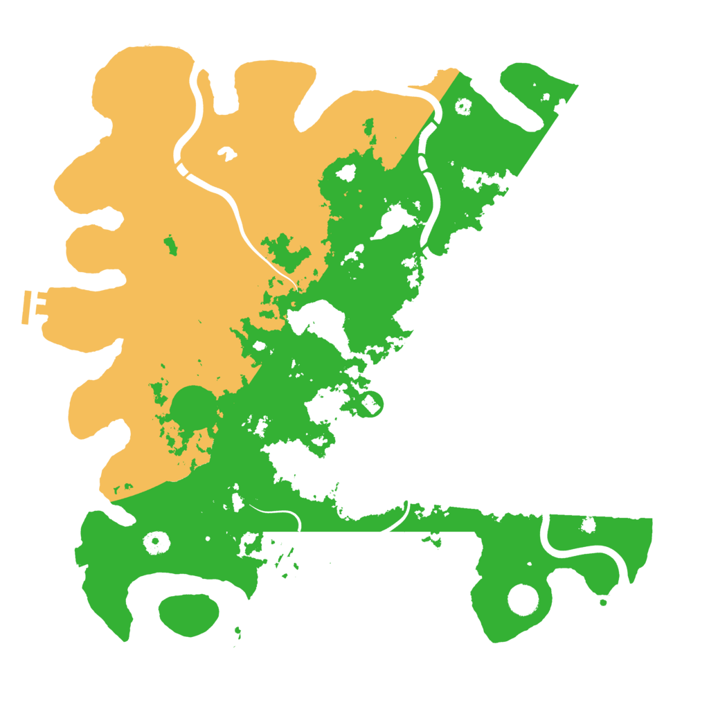 Biome Rust Map: Procedural Map, Size: 4250, Seed: 455097663