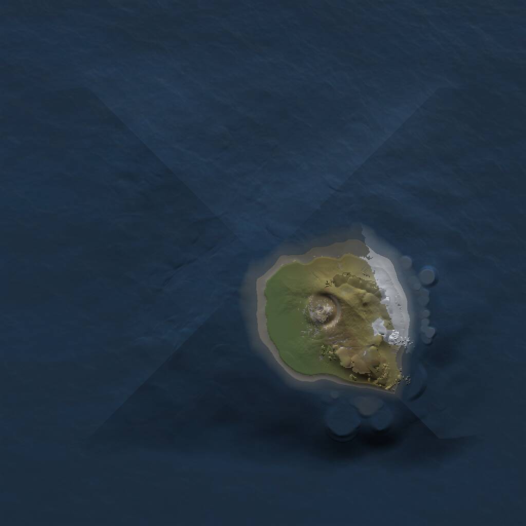 Rust Map: Procedural Map, Size: 1000, Seed: 414142, 1 Monuments