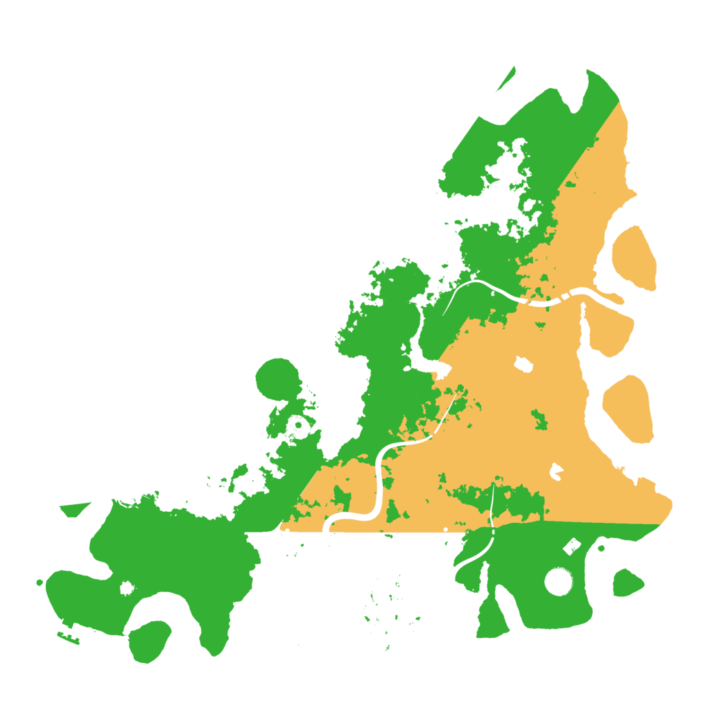 Biome Rust Map: Procedural Map, Size: 4500, Seed: 562844025