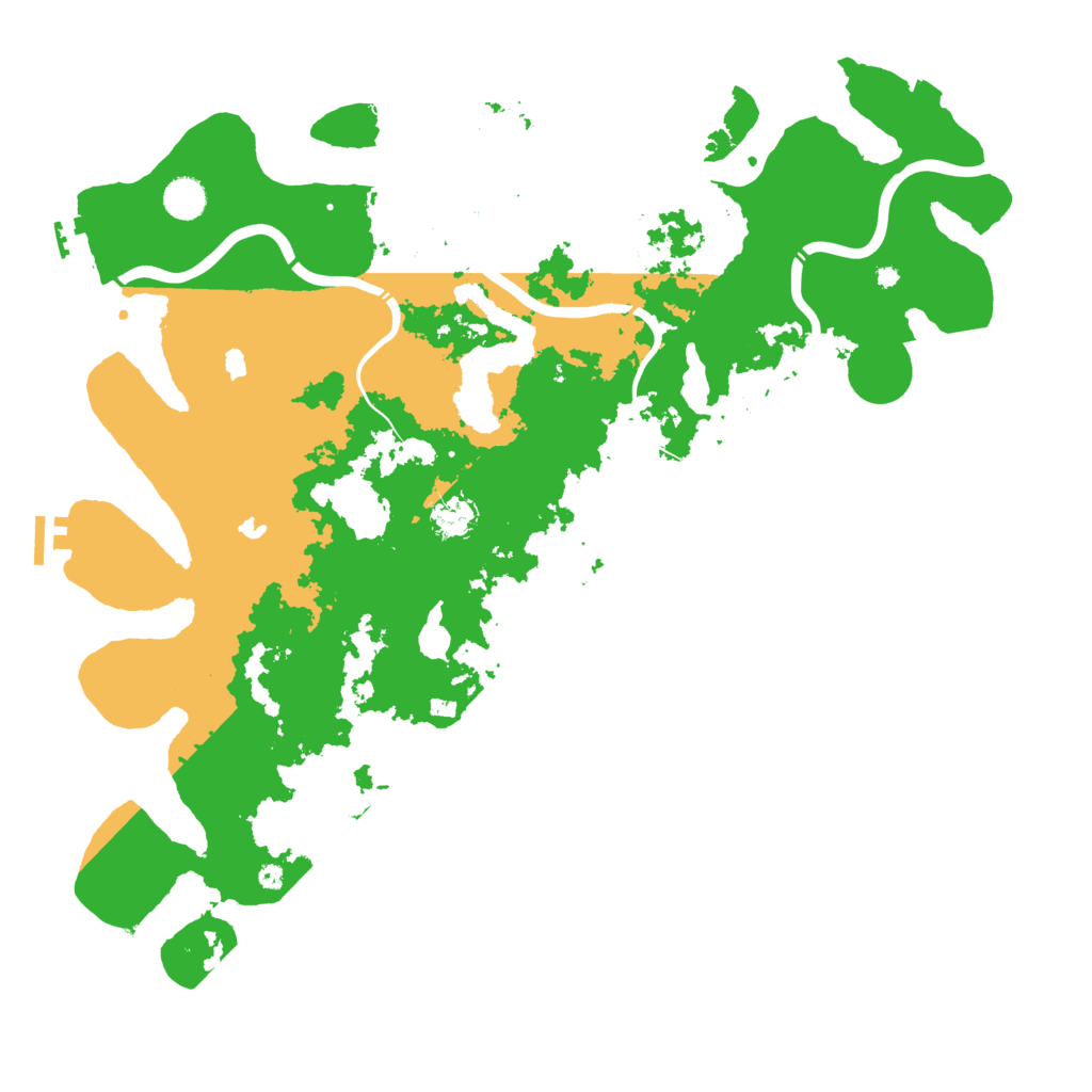 Biome Rust Map: Procedural Map, Size: 4500, Seed: 714331324