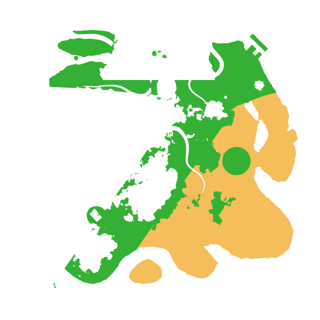 Biome Rust Map: Procedural Map, Size: 3000, Seed: 1505313312
