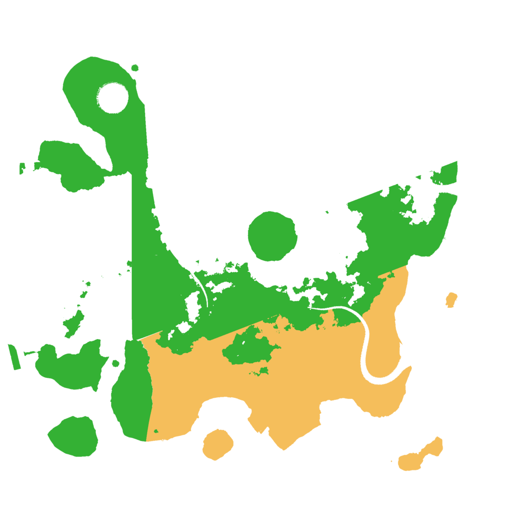 Biome Rust Map: Procedural Map, Size: 3000, Seed: 1887037840