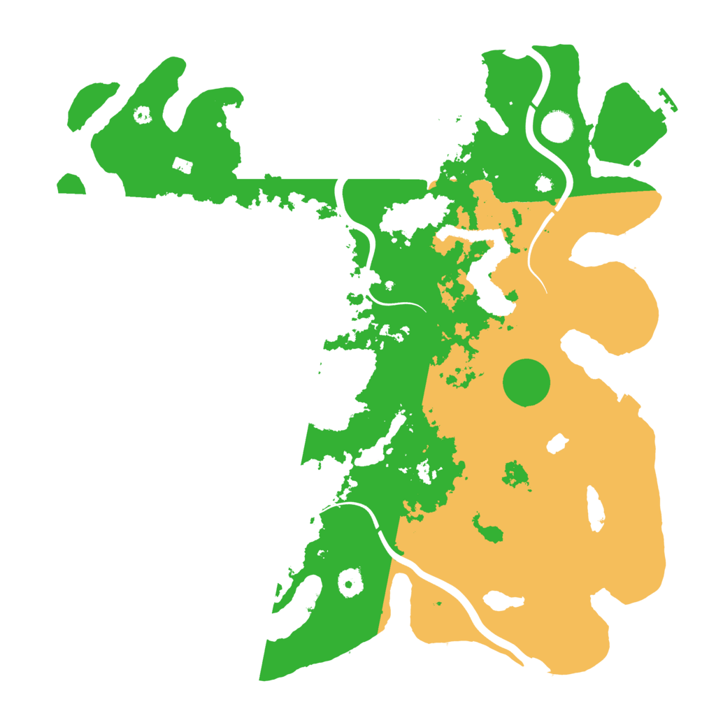 Biome Rust Map: Procedural Map, Size: 4000, Seed: 1060670278