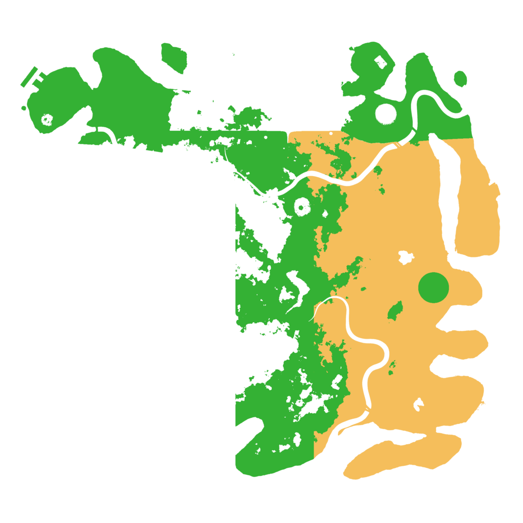 Biome Rust Map: Procedural Map, Size: 4500, Seed: 475376729